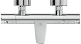 Ideal Standard Badethermostat AP Ceratherm T50, Ausladung 161 mm, Chrom – mit Verbrühschutz
