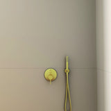 IDEAL STANDARD Idealrain Atelier Wandhalter für Handbrause & Brauseschlauch G1/2 Brushed Gold