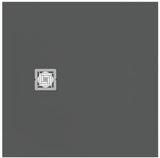 Ideal Standard Ultra Flat S+ Quadrat-Brausewanne 900x900mm Mineralguss Weiß Matt – Rutschhemmend