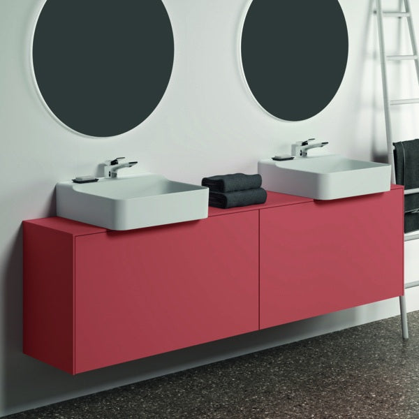 Ideal Standard Conca Waschtischunterschrank 1987 mm, 2 Auszüge, Push-Open, Weiß