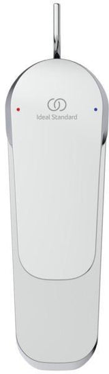 IDEAL STANDARD Ceraflex Waschtischarmatur Chrom 110 mm mit Ablaufgarnitur und 5 l/min Sparfunktion