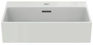 IDEAL STANDARD Aufsatzwaschtisch Extra 500x400mm Weiß mit 1 Hahnloch und Überlauf