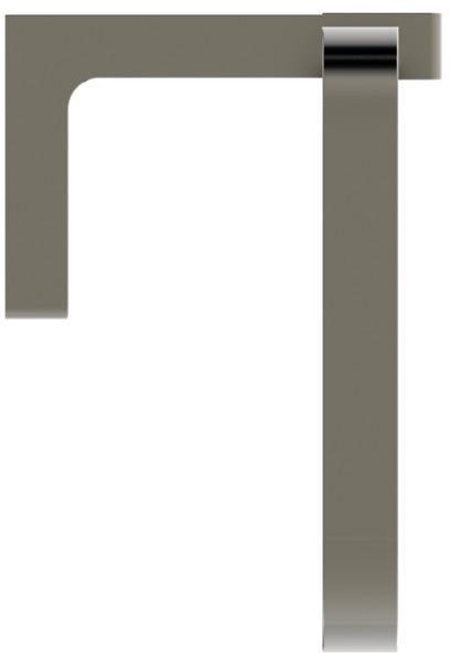 Ideal Standard Handtuchring Conca Cube eckig Brushed Gold – Messing, verdeckte Befestigung