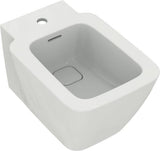 Ideal Standard Strada II Wandbidet Weiß mit Überlauf und keramischer Ablaufabdeckung