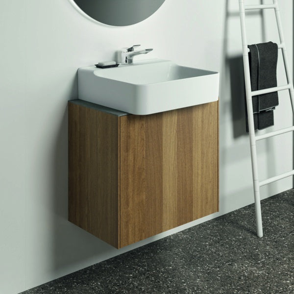 Ideal Standard Conca WT-Unterschrank 600 mm, 1 Auszug, Push-Open, ohne Platte, Weiß