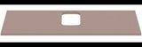 Ideal Standard i.life B Waschtischplatte 1002x507x18 mm Weiß Matt – mittiger Ausschnitt
