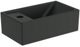 Ideal Standard i.life S Handwaschbecken 370x210x120mm, 1 Hahnloch links, ohne Überlauf, Weiß