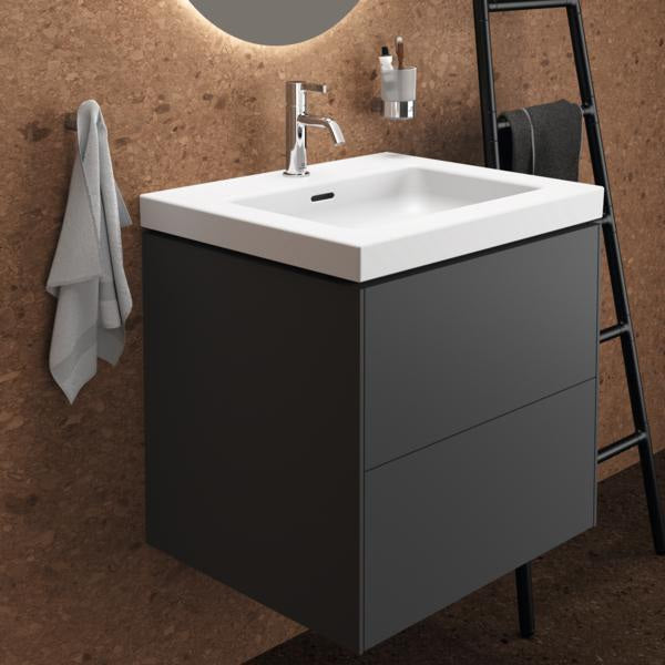 Ideal Standard Conca Waschtischunterbau 600 mm Weiß mit 2 Auszügen und Push-Open