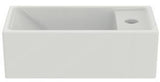 Ideal Standard i.life S Handwaschbecken 370x210x120mm Weiß, 1 Hahnloch rechts, ohne Überlauf