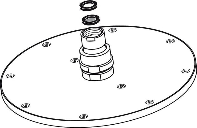 IDEAL STANDARD Kopfbrause Chrom 200 mm – schwenkbarer Regenstrahl, 1-Funktion