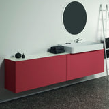 Ideal Standard WT-Unterschrank Conca, 2 Auszüge, Weiß, 2385x373x540mm, ohne Platte