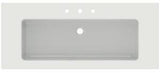 IDEAL STANDARD Extra Möbelwaschtisch 1210 mm, 3 Hahnlöcher, mit Überlauf, Weiß