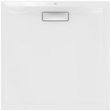 Ideal Standard Ultra Flat New Quadrat-Brausewanne 900x900x25 mm Weiß – bodenebener Einbau