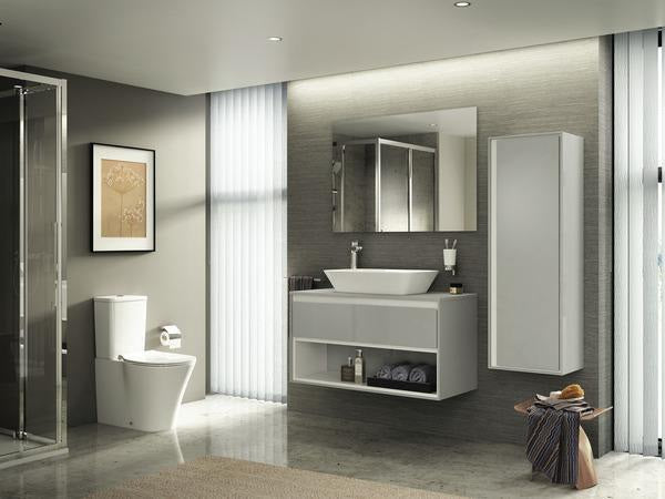 Ideal Standard Connect Air Stand-TWC-Kombi mit AquaBlade und Ideal Plus, 360x650x400 mm, Weiß
