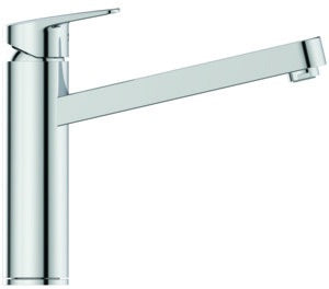 IDEAL STANDARD Ceraplan Küchenarmatur mit Rohrauslauf 204 mm Chrom, Einhebel-Mischer