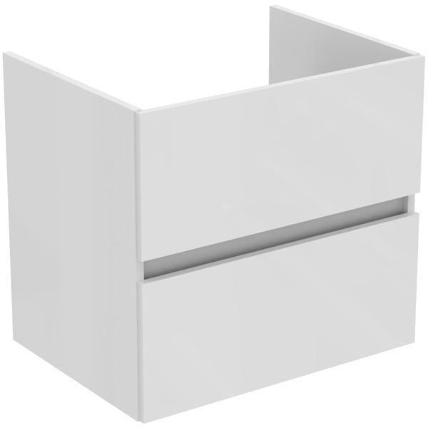 Ideal Standard Eurovit+ Möbelpaket mit Waschtisch 51 cm, Unterschrank 50 cm und 2 Auszügen in Grau