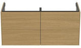 Ideal Standard Conca Waschtischunterschrank 1200 mm Eiche hell mit 4 Auszügen und Softclose