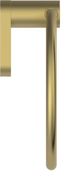 IDEAL STANDARD Handtuchring Conca rund in Brushed Gold – Wandmontage mit verdeckter Befestigung