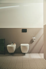 IDEAL STANDARD IS Sensor-Betätigungsplatte NT1 Symfo, Schwarz – Elektronische WC-Betätigung mit Frontbeleuchtung