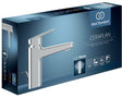 Ideal Standard Ceraplan Waschtischarmatur H75 mit Ablaufgarnitur, Ausladung 104 mm, Chrom, Easyfix