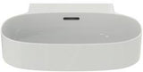 Ideal Standard Linda-X Aufsatzwaschtisch 500x480mm Weiß ohne Hahnloch mit Überlauf