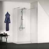 Ideal Standard Ultra Flat S i.life Brausewanne 1200x800x30 mm Carraraweiß – Mineralguss mit Rutschhemmung
