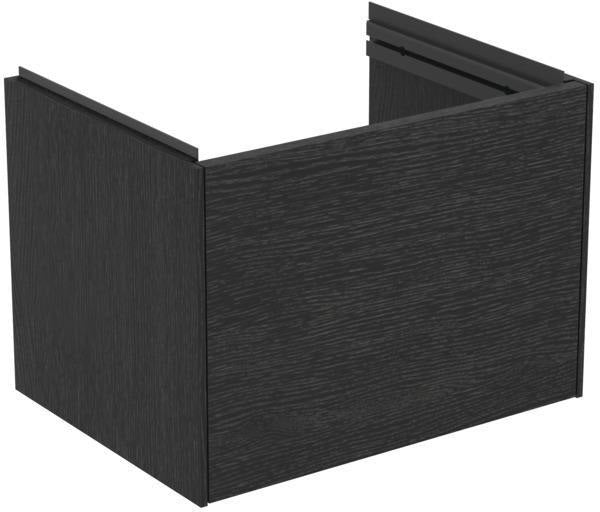 IDEAL STANDARD Conca Möbelwaschtischunterschrank 500 mm, 1 Auszug, Weiß Matt – Wandhängend mit Push-Open und Softclose