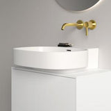 Ideal Standard Linda-X Aufsatzwaschtisch 500x480mm Weiß ohne Hahnloch mit Überlauf