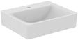 Ideal Standard Connect Cube Waschtisch 550x460mm, 1 Hahnloch, ohne Überlauf, Weiß