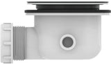IDEAL STANDARD Ablaufgarnitur Ultra Flat S ohne Deckel, 90mm, Kunststoff, grau
