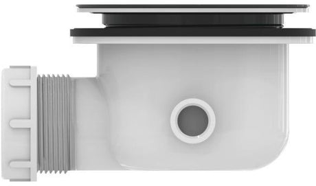 IDEAL STANDARD Ablaufgarnitur Ultra Flat S ohne Deckel, 90mm, Kunststoff, grau