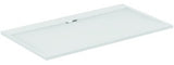 Ideal Standard Ultra Flat S i.life Rechteck-Brausewanne 1800x1000mm Carraraweiß Mineralguss