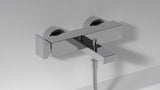 Ideal Standard Extra Badearmatur Aufputz 210 mm Ausladung mit FirmaFlow Kartusche in Chrom