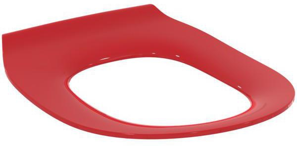IDEAL STANDARD Contour 21 Schools Kinder-WC-Sitzring 7-11 Jahre, Weiß, Thermoplast, Edelstahl-Scharniere