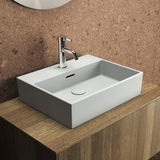 IDEAL STANDARD Aufsatzwaschtisch Extra 500x400mm Weiß mit 1 Hahnloch und Überlauf