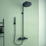 Ideal Standard Duschsystem Ceratherm T25 KB d:300mm Stick-Handbrause Silk Black