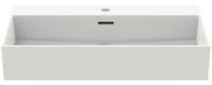 Ideal Standard Waschtisch Extra 700x450x150mm geschliffen Weiß mit 1 Hahnloch und Überlauf