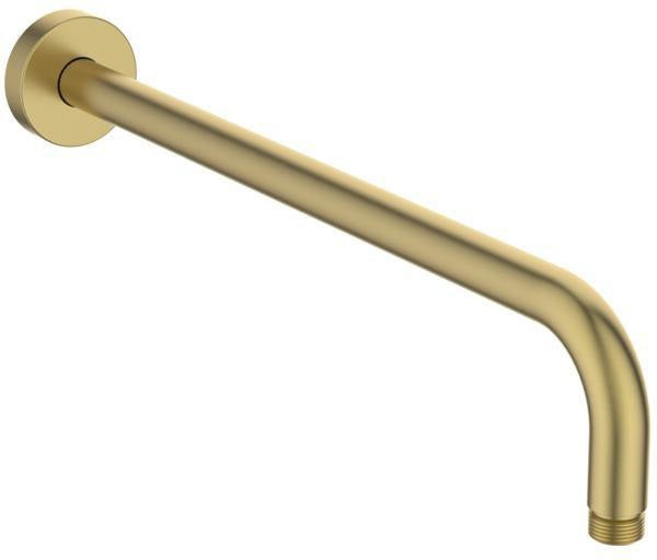 IDEAL STANDARD Ceratherm Navigo Solos Brausethermostat-Paket in Brushed Gold – mit Kopfbrause, Handbrause & UP-Bausatz