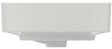 Ideal Standard Aufsatzwaschtisch Linda-X 450x380x130 mm Weiß – Keramik ohne Hahnloch, mit Überlauf