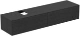 Ideal Standard Conca Waschtischunterschrank 1987 mm weiß mit 2 Auszügen und Ausschnitt