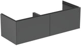 Ideal Standard Conca Möbelwaschtischunterschrank 1200 mm, 2 Auszüge, Weiß Matt
