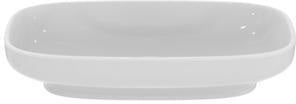 IDEAL STANDARD i.life B Aufsatzwaschtisch 600x370x120mm Weiß mit Ideal Plus, ohne Hahnloch