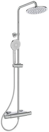 Ideal Standard Duschsystem Ceratherm T50 mit Brausethermostat und 1500 mm Schlauch in Chrom