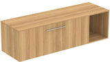 Ideal Standard i.life B Möbel-Set 160 cm – 1 Auszug, 1 offenes Fach, Chrom/Weiß matt