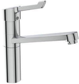IDEAL STANDARD Ceraflex Küchenarmatur mit Klinikhebel und hohem Rohrauslauf, 222 mm Ausladung, Chrom