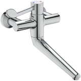 Ideal Standard Ceraplus Safe SQ Wand-Waschtisch-Thermostat, 250 mm Ausladung, Chrom