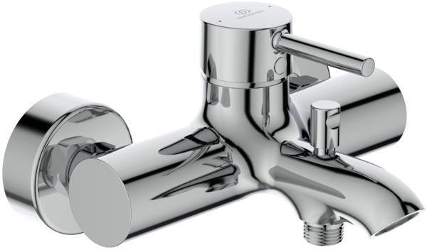 IDEAL STANDARD Ceraline Badearmatur Aufputz Chrom mit Umstelleinheit und Wassersparposition