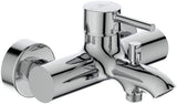 IDEAL STANDARD Ceraline Badearmatur Aufputz Chrom mit Umstelleinheit und Wassersparposition