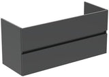Ideal Standard Eurovit+ Möbelpaket mit Waschtisch 51 cm, Unterschrank 50 cm und 2 Auszügen in Grau
