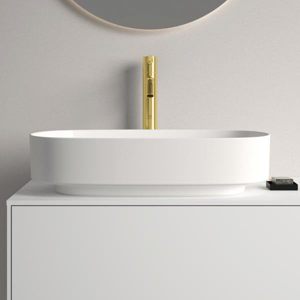 IDEAL STANDARD Joy Waschtischarmatur Brushed Gold mit Ablaufgarnitur 170mm